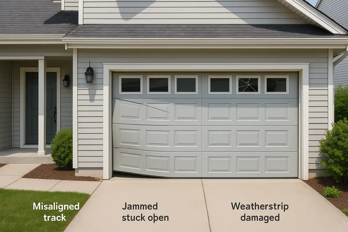 Common Garage Door Problems and How to Fix Them | ACE Garage Door Repair in San Diego