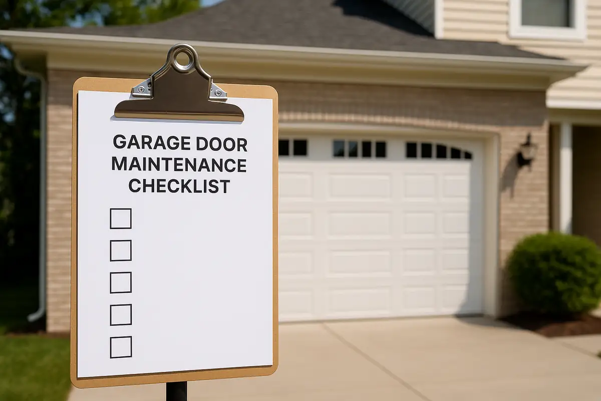 Seasonal Garage Door Maintenance Checklist for San Diego Homeowners