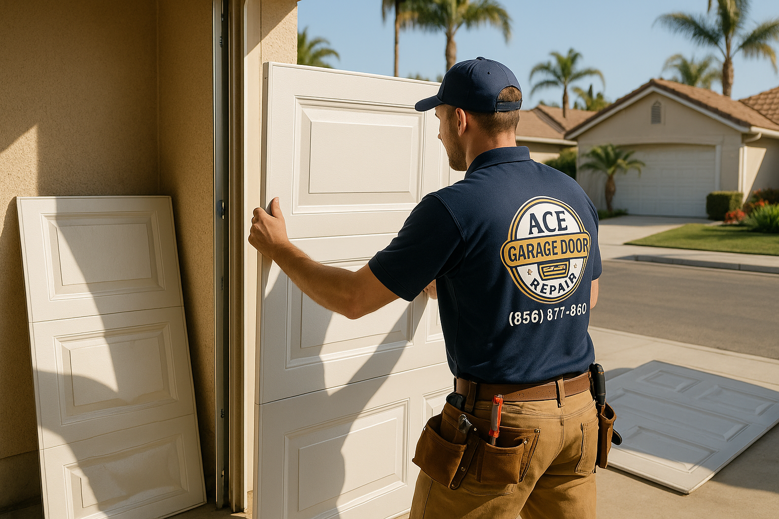 Garage Door Panel Replacement in San Diego